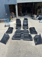 BMW E64 M6 Black Heated Electric Seats & Door Cards - Rd Desc