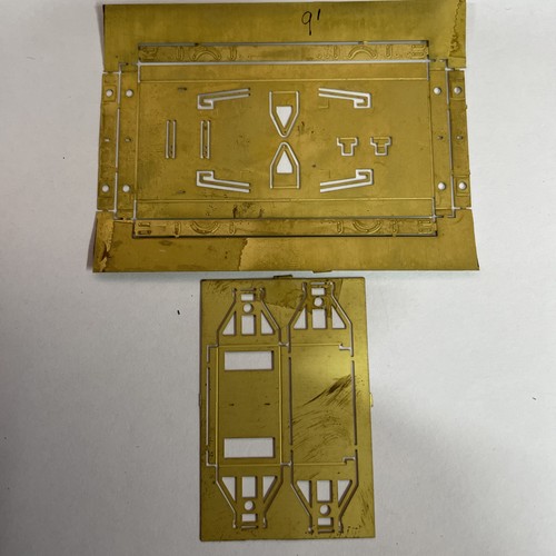 4mm etched brass wagon - etched,