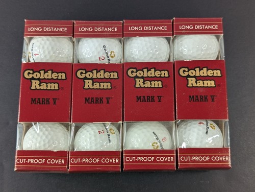 Golden ram mark golf - golden, balls
