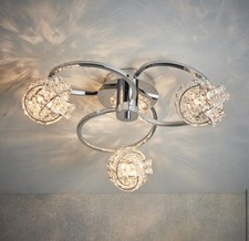 Sharri Crystal Ceiling Light