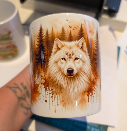 White ceramic coffee mug - ceramic,