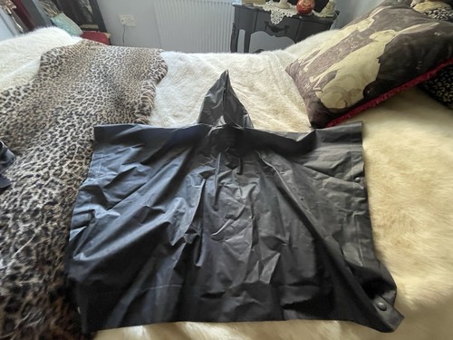 Hunter black rain cape with - black,
