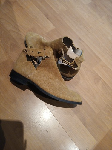 Office ankle boots suede - ankle,