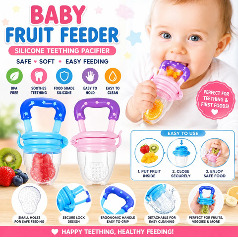 Baby fruit feeder - feeder, pacifier