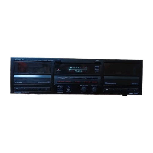 Kenwood stereo double cassette - stereo,