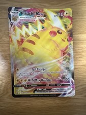 Pokemon Card PIKACHU VMAX Swsh286 Jumbo SIZE Black Star Promo Near Mint