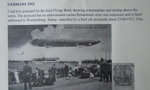Germany 1912 zeppelin - 1912,