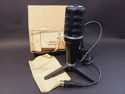 Soviet vintage microphone - soviet,