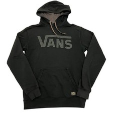 Vans Hoodie Mens Small Black
