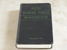 BLISS POWER PRESS HANDBOOK