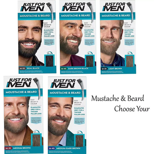 Just for men moustache - just, beard