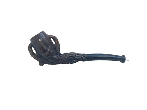 Vintage brown glazed miniature - glazed,