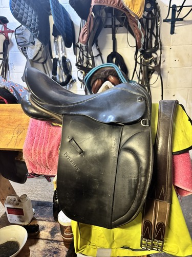 Black pony inch saddle - pony, 16-inch