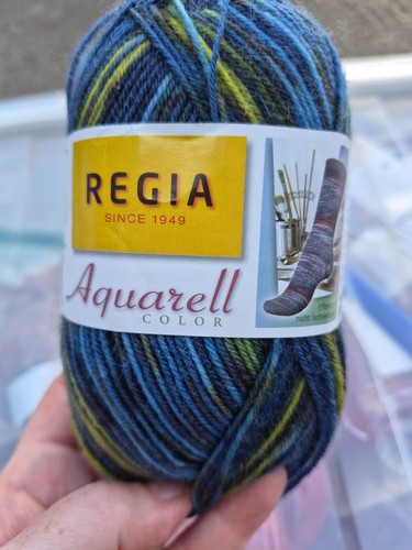 Regia aquawell colour 4ply - colour,
