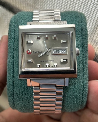 Vintage rado manhattan gray - vintage,
