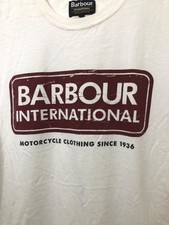 barbour international white