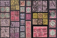 GB PARCEL POST POSTMARKS on