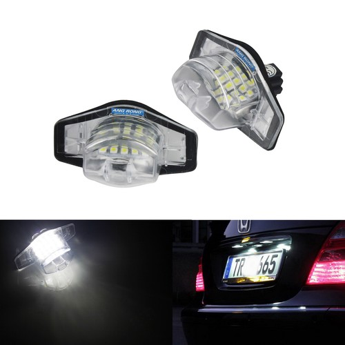 Pair led license - pair, plate