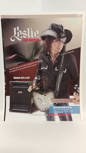 Leslie g37 guitar - leslie, amplifiers
