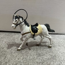 Papo White Horse With Saddle
