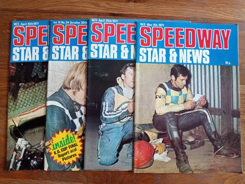 Speedway star magazines - speedway,