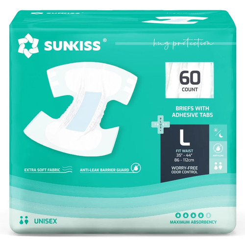 Sunkiss adult nappies maximum - adult,
