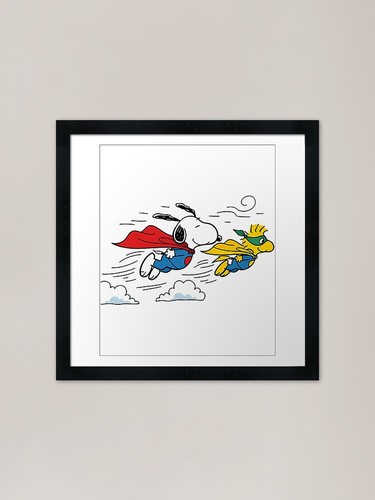 Flying super snoopy and - flying,