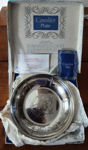 Cavalier silver plated tudor - silver,