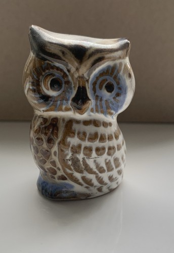 Pottery owl - pottery,