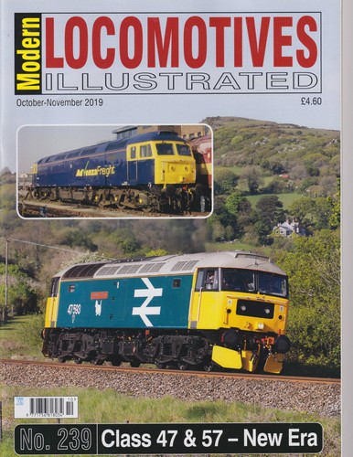 Modern locomotives illustrated - modern,