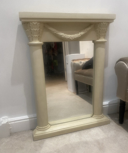Cream framed wall - framed,