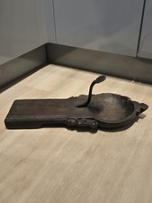 18th Century Hand Carved Coconut  Grater 