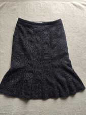 Next Wool Kick Flare Dark Blue