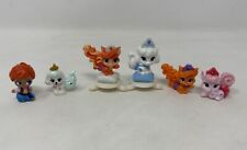 Princess Palace Pets Glitter Cat Cartoon Bundle X 6 Disney (K19) Figures Toys