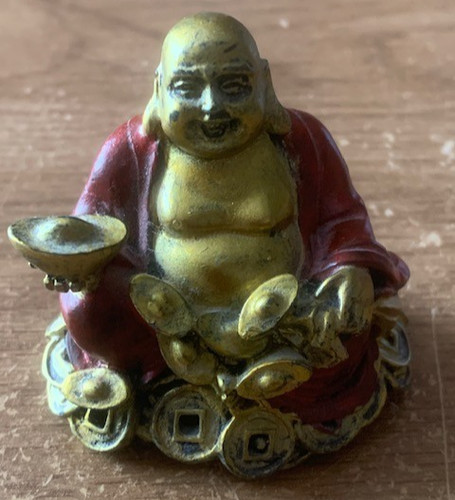 Laughing buddha - laughing, (hotei)