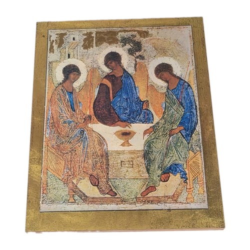 Vintage orthodox abraham - abraham, wood