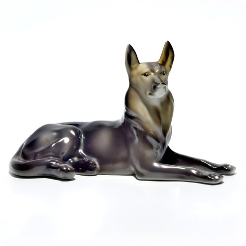 Hollohaza dog porcelain - dog,