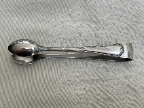 Antique epns silver sugar - antique,