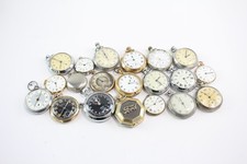 Job Lot Vintage And Later Mechanical Pocket / Stop Watches UNTESTED