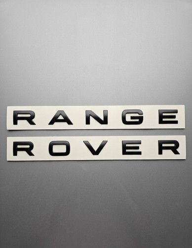 Range rover gloss black - range,