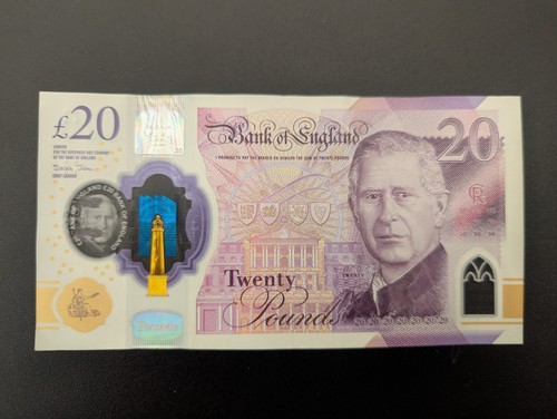 King charles twenty pound - king,