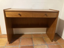 Parker Knoll Mid Century Danish Style Computer Desk In Teak