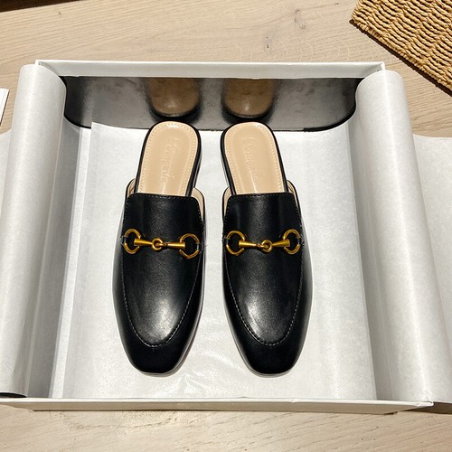 Ladies real leather pointed - leather,