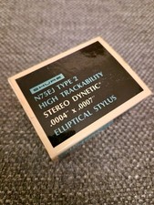 Shure N75EJ Type 2 Stereo Dynetic .0004" x .0007" Elliptical Stylus Box & Spares