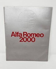 Alfa Romeo 2000 Veloce Spider