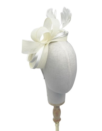New feather looped headband - new,