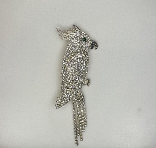 Cockatoo parrot pin brooch - pin, xl