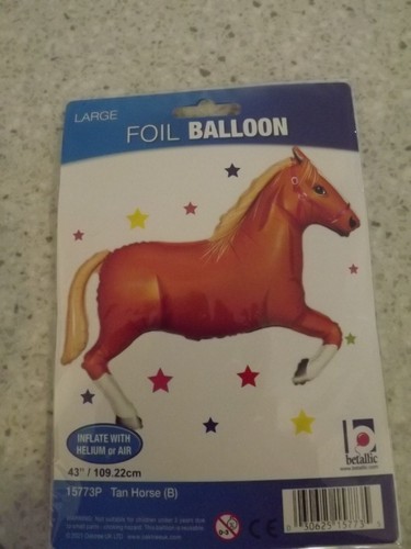 New light tan horse - new,