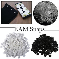50-1000 Sets KAM SNAPS Size 16, 20 Plastic Poppers Fasteners Press Studs