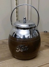 Vintage Quality Oak & Chrome